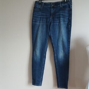 Maurices Women's Dark Blue Skinny Jeans